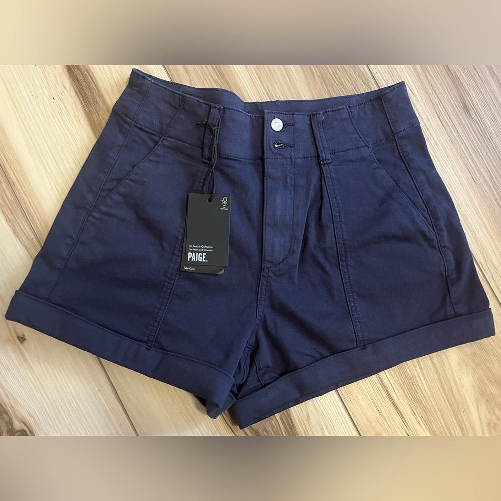 PAIGE Brooklyn Navy Women's Shorts
